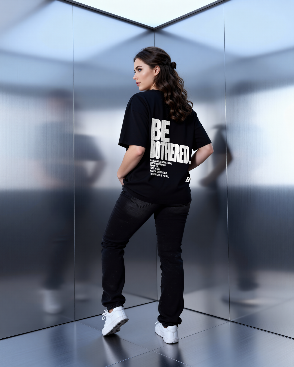 BE BOTHERED. // Oversized Tee