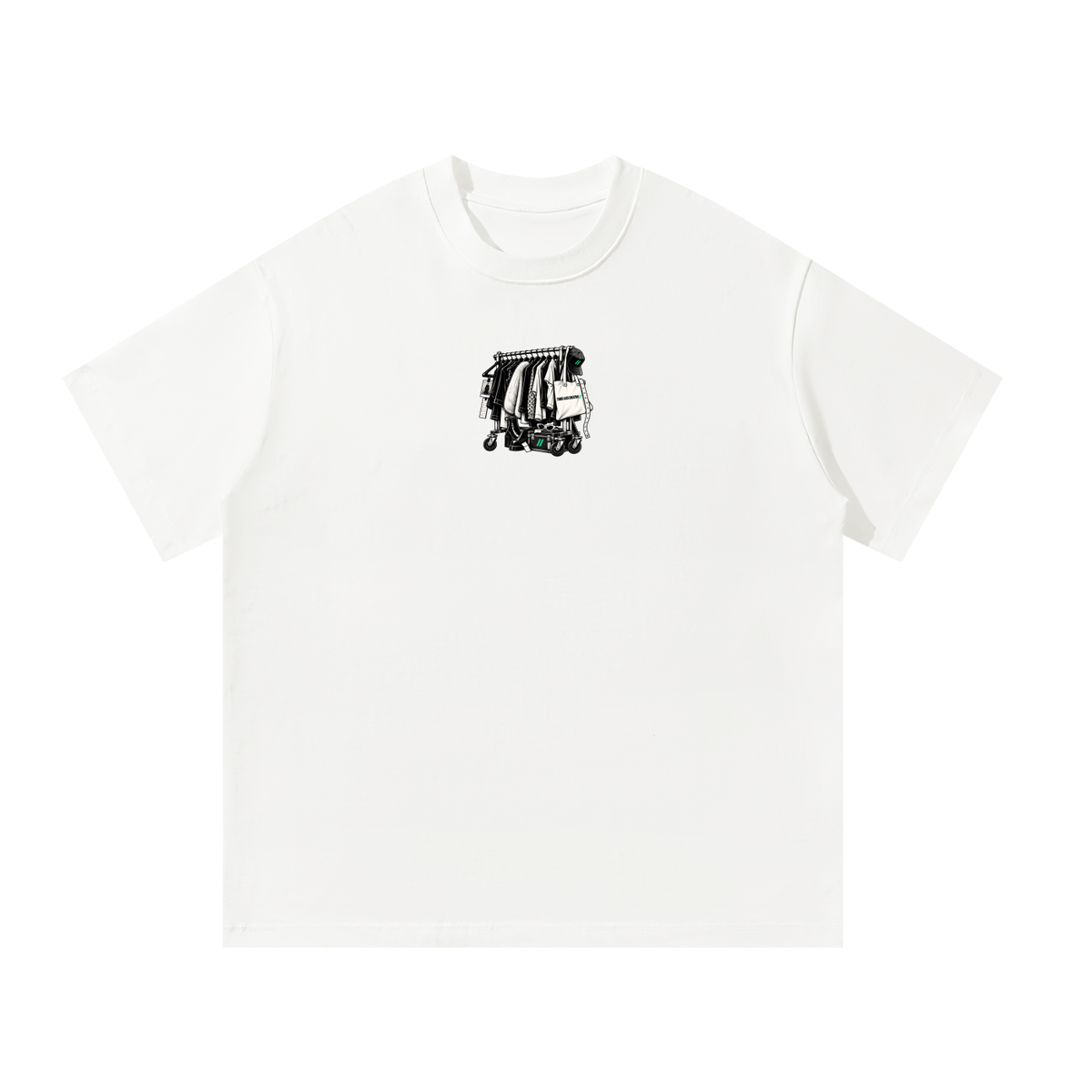 IT'S NOT MESSY, JUST STYLED // Oversized Tee
